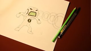 How To Draw Echo Echo From Ben 10 Omniverse
