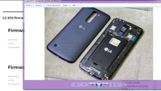 COMO DESCARGAR EL KDZ ROM O FIRMWARE PARA CUALQUIER LG
