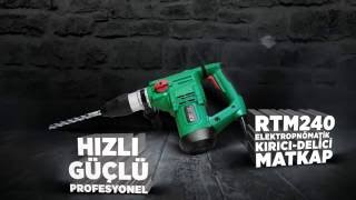 RTRMAX | RTM240 Elektropnömatik Kırıcı Delici Matkap