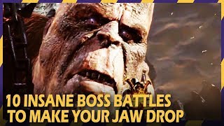 10 insane boss battles that will make your jaw drop | HARDEST BOSSES IN GAMING #7