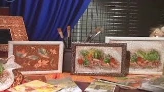 Декупаж декоративного панно. Делаем к нему деревянную рамку. Мастер класс. Наташа Фохтина