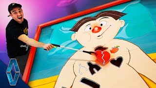 GIANT Operation Board Game Challenge!