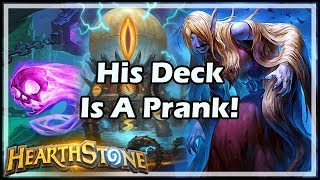 His Deck Is A Prank! - Boomsday / Constructed / Hearthstone