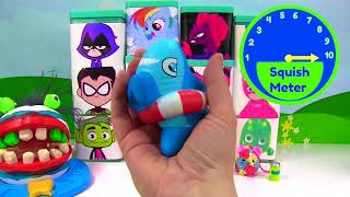Fizzy Needs Play Doh Teeth to Make Teen Titans Surprise Boxes