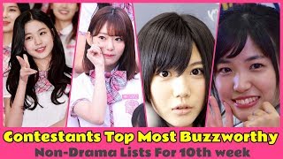 Top 10 Most Buzzworthy Non-Drama Lists For 10th week