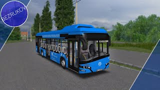 ЭЛЕКТРОБУС SOLARIS ELECTRIC 12 [карта Ильинское] - OMSI 2