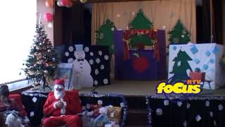 RTV Focus Vranje Deda Mraz u sumi od cuda poz. predstava Uciteljski Fakultet Vranje 27 dec 2012g