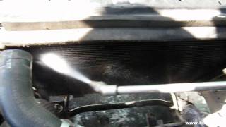 Чистка радиаторов на MITSUBISHI PAJERO 3.2 DiD