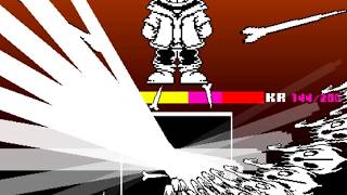 [Scratch] Other version underswap Distrust Sans battle! [undertale fangame]