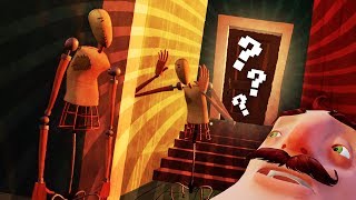 THE FINAL SECRET ROOM!?!!! (Hello Neighbor Beta / Hello Neighbour Alpha 4 Gameplay)