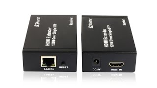 HDMI передатчик до 120м по витой паре 1080p HDMI Extender Transmitter CAT5ECAT6 Receiver IR