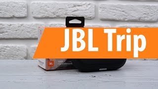 Распаковка портативной колонки JBL Trip / Unboxing JBL Trip