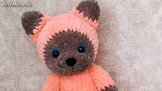 Амигуруми: схема Котёнок по имени Гав. Игрушки вязаные крючком - Free crochet patterns.