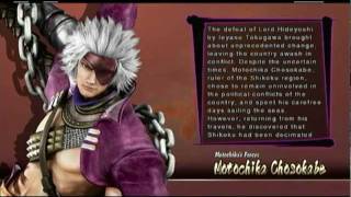 Sengoku Basara, Samurai Heroes. Motochika Chosokabe Playthrough. Part 1/9