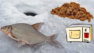 Зимняя прикормка с микроволновки