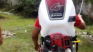 Máy phun thuốc trừ sâu honda KSF 2501 phun xa và mạnh như thế nào
