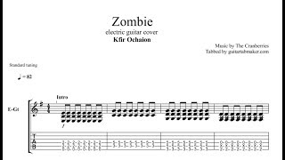 Kfir Ochaion - Zombie TAB - electric guitar tab - PDF - Guitar Pro