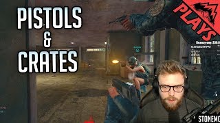 PISTOLS & CRATES - PlayerUnknown's Battlegrounds Gameplay #119 (PUBG Custom First Person Squads)