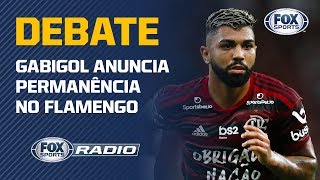 O dia do 'Fico' de Gabigol no Flamengo virou debate no 'FOX Sports Rádio'
