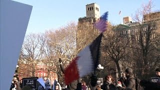 Les Français à New York se réunissent au nom de Charlie Hebdo