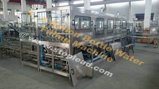 3 gallon 5 gallon water bottle washing filling capping machine fully automatic mineral water bottle