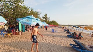 [4K] Walk Bali Kuta beach│Bali, Indonesia