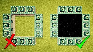 COMO HACER UN PORTAL AL END EN MINECRAFT | MINECRAFT SURVIVAL