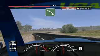 Colin McRae Rally 2005 (pc) gameplay на руле Logitech