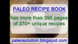 Paleo Diet Menu - Paleo Recipe Book