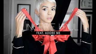LINGERIE HAUL + TRY ON feat. ADORE ME
