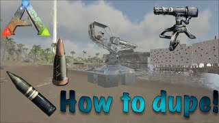 ARK:Survival Evolved - Дюп ракет и улучшенных патронов! Adv.Bullets and rockets dupe!
