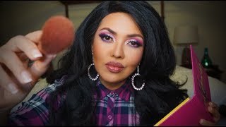 ASMR Maquiando Voce para Encontro com o Crush ? Voz Suave