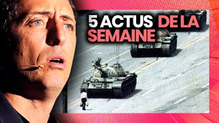 PLAGIATS RÉVÉLÉS, MASSACRE DE TIANANMEN EXPLIQUÉ, CRISE POLITIQUE EN FRANCE.. 5 actus de la semaine