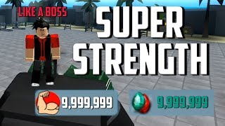 SUPER STRENGTH AND GEM CODES IN ROBLOX WEIGHT LIFTING SIMULATOR 3