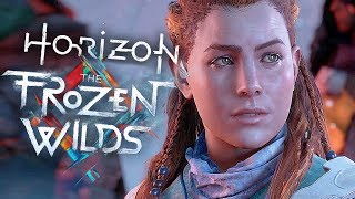 Horizon Zero Dawn: The Frozen Wilds Gameplay German #02 - Die Rettung des Langhalses