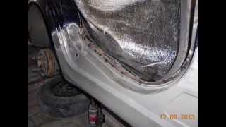замена порога Daewoo Matiz