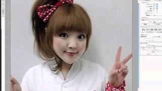 柳原可奈子さんが痩せたらこうなる。photoshop wizard