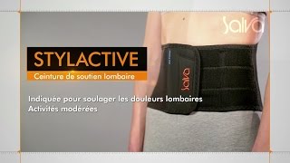 Ceinture de soutien lombaire Stylactive