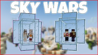 2 КОМАНДЫ ЮТУБЕРОВ НА SKY WARS! - МАЙНКРАФТ СКАЙ ВАРС