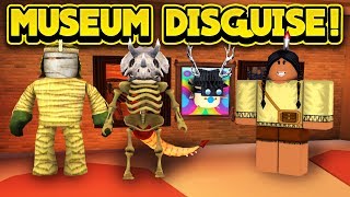 MUSEUM DISGUISE TROLLING! (ROBLOX Jailbreak)
