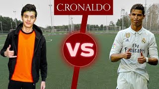 شاب عربي يتحدى كريستيانو رونالدو في المهارات!!! | Challenge VS Cristiano
