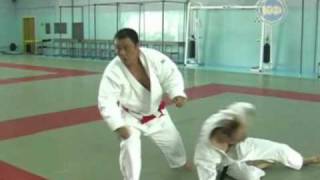 Школа японского дзюдо. Шозо Фуджи 8dan.http://kfvideo.ru