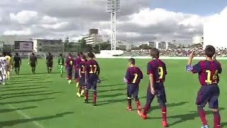 【WOWOW】 U-12ジュニアサッカーワールドチャレンジ2014    FCバルセロナ　準決勝・決勝ダイジェスト