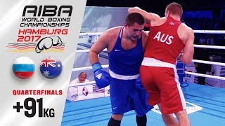 Quarterfinals (+91kg) GOODALL Joseph  (Australia) vs BABANIN Maxim (Russia)