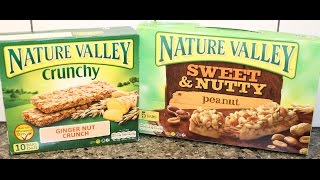 Nature Valley Crunchy Ginger Nut Crunch & Nature Valley Sweet & Nutty Peanut Review