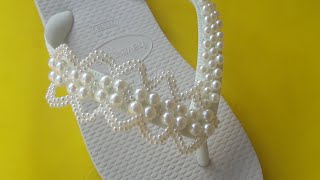 Trama para chinelo - passo a passo
