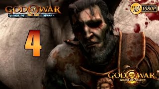 God of War Ghost of Sparta HD PS3 Walkthrough Parte 4 Español Gameplay Templo de Atenea 1080p