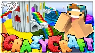 GAY RAINBOW ISLAND! | EP 50 | Crazy Craft 3.0 (Minecraft Youtuber Server)