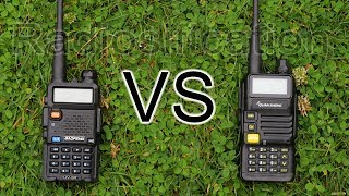 UHF range test: Baofeng UV-5R VS Quansheng UV-R50