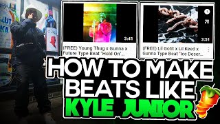 HOW TO MAKE BEATS LIKE KYLE JUNIOR IN FL STUDIO